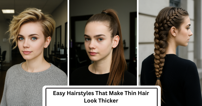 Easy Hairstyles That Make Thin Hair Look Thicker